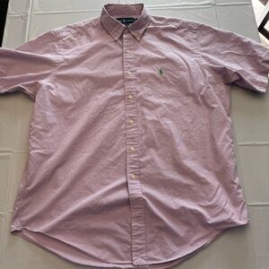 Ralph Lauren Purple Casual Button Down Shirt